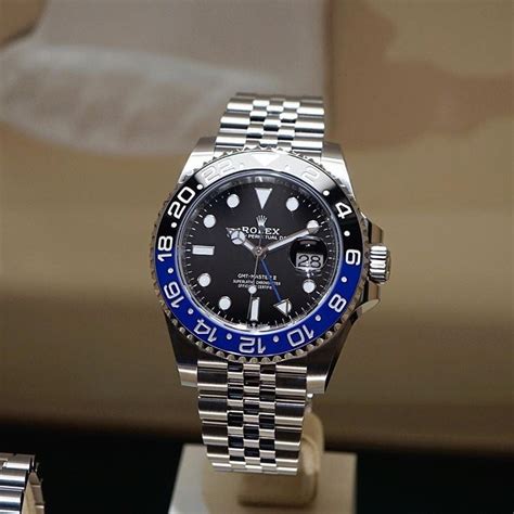 rolex batman gmt 2019|gmt batman rolex price.